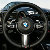Volant sport en cuir de luxe pour M3 M5, remplacement direct de la cabine premium, accessoire Plug and Play
