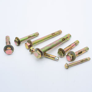 Anclaje de expansión de acero al carbono Chapado en zinc amarillo pernos hexagonales M6 M8 M10 M12 M14 M16 ancla de manga para hormigón M6 M8 M10 M12 M16 - Product Image 5