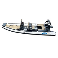 Hedia Nouveau Bateau Rigide Gonflable en Hypalon Orca de 7,6 Mètres pour la Pêche et la Plongée en Australie
