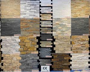 Chapa de pared exterior, paneles de piedra de pizarra, azulejos de piedra natural, revestimiento de pared, piedra de cultivo para chimenea y paredes exteriores - Product Image 5