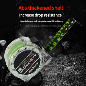 Tùy chỉnh gói Logo thép không gỉ Metric tự động khóa hai mặt có thể thu vào băng biện pháp 5M/7.5m/10M dụng cụ cầm tay - Product Image 5