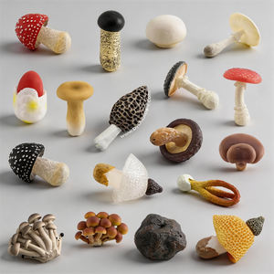 Jouet en plastique personnalisé usine botanique ressource d'apprentissage réaliste divers types de champignons modèle pour enfants jouet éducatif - Product Image 1