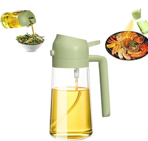 Kitchen Gadgets Multifunctional 2 in 1 Glass Olive Oil Spray Bottle for Cooking <b>Bbq</b> - Product Image 3