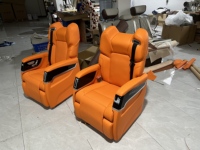 Accessoires intérieurs de voiture, siège aéro en cuir électrique de luxe pour Mercedes Benz V-Class Vito Van, première classe VIP, imperméable