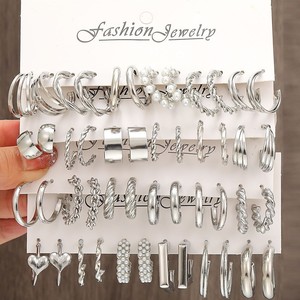 طقم أقراط فاخرة رائجة للنساء من الإكسسوارات والمجوهرات - Product Image 2