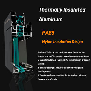 Ventanas abatibles <span class=keywords><strong>de</strong></span> vidrio <span class=keywords><strong>de</strong></span> baja emisividad con marco <span class=keywords><strong>de</strong></span> <span class=keywords><strong>aluminio</strong></span> resistente a los rayos UV con aislamiento térmico estrecho <span class=keywords><strong>de</strong></span> estilo americano <span class=keywords><strong>de</strong></span> alta calidad para apartamento - Product Image 5