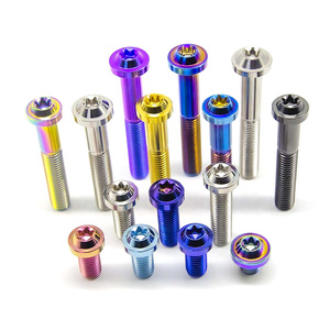 Tornillo de Cabeza UFO de Aleación de Titanio para Motocicleta, M8 (50MM), Clase 10, para Fijación de Radiador y Modificación de Caliper - Product Image 6