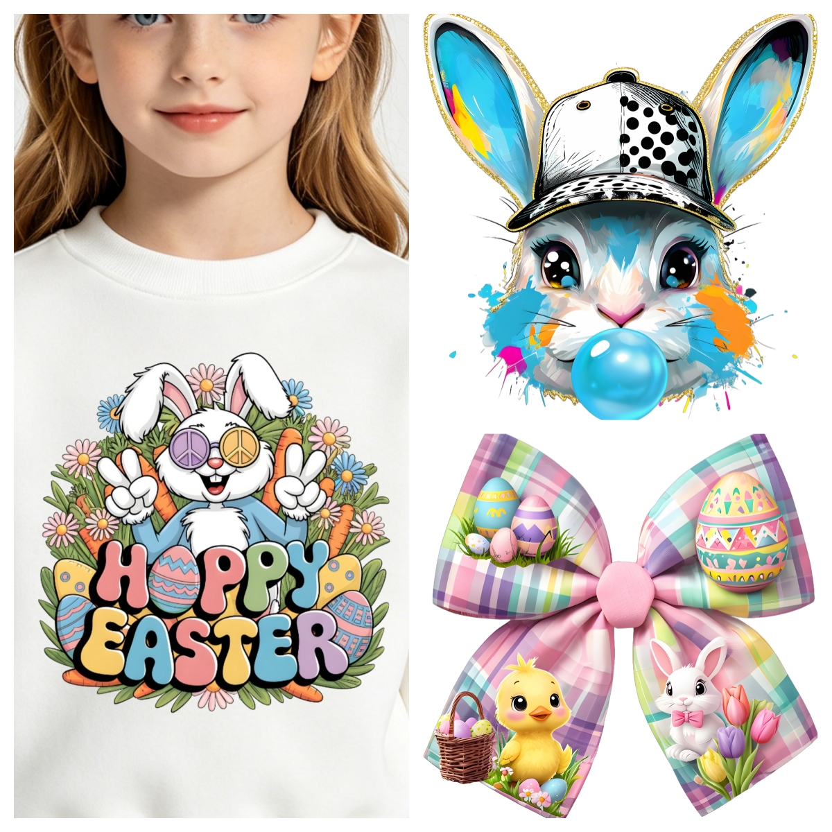 Wholesale DTF Heat Transfer Sticker Custom for T-Shirt Screen Printing Ready Press Iron-On Clothing Vinyl/PET Waterproof Durable