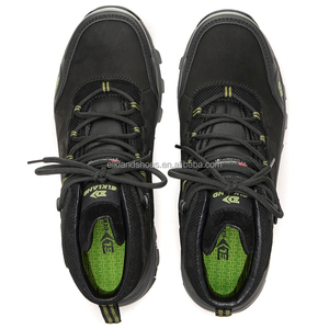 Botas de Seguridad para Hombre con Cordones, Antideslizantes, con Puntera de Material Compuesto, de Cuero Crazy Horse, Protección Industrial, Venta al Por Mayor - Product Image 5