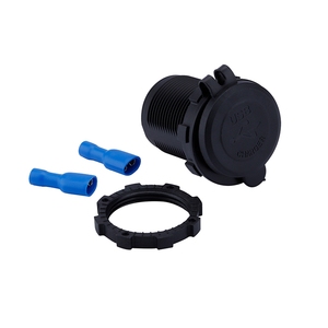 Vòng Đèn LED Chống Nước Ổ Cắm Hai Cổng 3.1A Bộ Sạc USB Trên Ô Tô Điện Thoại Di Động Cho Ô Tô Xe Máy Xe Buýt Thuyền Xe Tải Hàng Hải Xe Đạp - Product Image 5