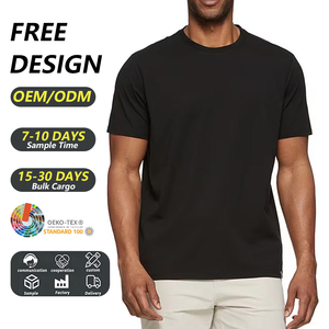 Camiseta Personalizada de Cuello Redondo, Tela Premium, Estilo Urbano, Uso Diario Informal, Pedido al por Mayor, Camiseta para Hombre - Product Image 1