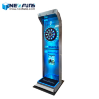 Machine de jeu de fléchettes d'arcade à monnayeur Neofuns, version française, pour divertissement sportif intérieur, à vendre