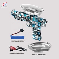 Chengji pistol mainan elektrik populer di luar ruangan air tembak tinggi menembak pistol stroge air listrik