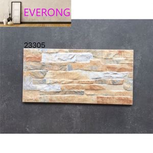 Carrelage mural extérieur en porcelaine verte décorative 300x600, technique mosaïque, style européen, prix usine pour l'extérieur de la maison - Product Image 5
