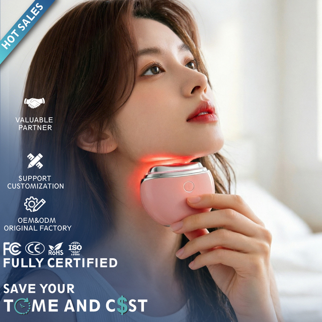 2025 Iontophoresis Machine Facial Vibration Photon Skin Rejuvenation Hot Massage Home Beauty Face Lifting Massager Device