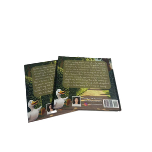 Libro di fiabe di piccole anatre per bambini-libro stampato su misura con copertina rigida con cartone e carta Offset - Product Image 2