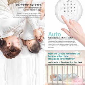 Nueva Máquina de Sonido Portátil para Ayudar a Dormir a Bebés, con Cancelación de Ruido, Sonidos para Dormir, Relajación para Bebés y Adultos, Ruido Blanco para Dormir - Product Image 5