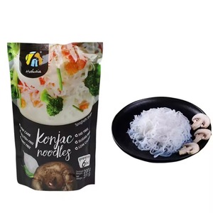 Venta al por mayor 270g bolsa de embalaje Konjac Pasta baja en calorías cero grasa Halal certificado sin gluten sin azúcar estilo instantáneo dieta Keto - Product Image 1