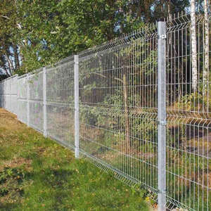 Valla 3D con <span class=keywords><strong>Postes</strong></span>, Paneles Prismáticos Estándar, Panel Polaco <span class=keywords><strong>de</strong></span> Alta Calidad, Poste Redondo Galvanizado Europeo por Inmersión en Caliente, Valla 3D - Product Image 6