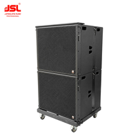 Haut-parleur Line Array Actif avec Subwoofer Unique de 21 Pouces en Néodyme 2400W, Système Sonore Professionnel pour Scène et Concerts en Direct DL-21A