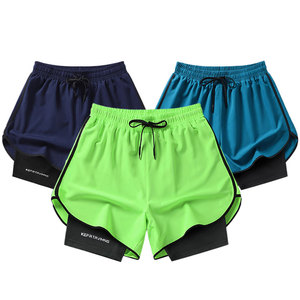 <span class=keywords><strong>Pantaloncini</strong></span> da <span class=keywords><strong>uomo</strong></span> personalizzati OEM taglie forti, a doppio strato, da jogging, da allenamento, da basket, cargo, larghi, da esterno, <span class=keywords><strong>con</strong></span> <span class=keywords><strong>tasche</strong></span> <span class=keywords><strong>laterali</strong></span>, da palestra - Product Image 4