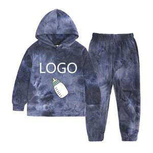 Ensemble de vêtements pour enfants personnalisés tie-dye : sweat à capuche et pantalon pour garçons, ensemble de vêtements pour petites filles, survêtement pour enfants - Product Image 5