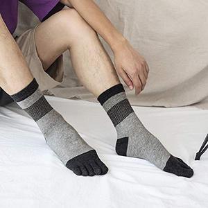 Personnalisé Hommes Coton Chaussettes Cinq Doigts Chaussettes Antidérapant De Mode <span class=keywords><strong>Mini</strong></span> Équipage Sport Cheville Chaussettes - Product Image 3