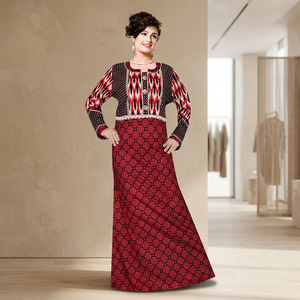 Handmade Cotton <b>Kaftan</b> for <b>Women</b> Moroccan Style Long Beach Wear Maxi Dress Traditional Muslim Clothing Plus Size - Product Image 3