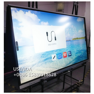 Nueva Pantalla Táctil Todo en Uno de 65 Pulgadas 4K para PC, Pizarra Inteligente <span class=keywords><strong>OPS</strong></span> para Enseñanza y Reuniones, Sistema Dual, Puertos USB y Seriales - Product Image 4