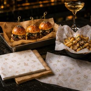 Papier d'emballage résistant à l'huile de qualité supérieure pour pique-niques en plein air, événements de restauration, banquets, emballages de sandwichs et de hamburgers - Product Image 1