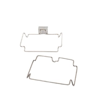 Gancho de resorte irregular de acero inoxidable, gancho deslizante para uso industrial - Product Image 1