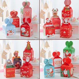 Sản Phẩm Mới Nổ Kích Thước Tùy Chỉnh Món Quà Giáng Sinh Túi Xách <span class=keywords><strong>Cupcake</strong></span> Kẹo Cookie Đóng Gói Hộp Cho Quà Tặng - Product Image 3