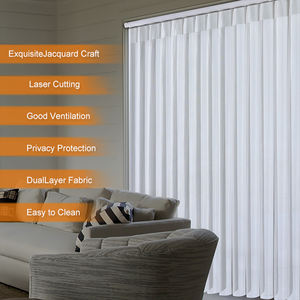 Persianas de Tela de Alta Calidad, Elegantes Cortinas Verticales Translúcidas para Decoración Moderna del Hogar - Product Image 2