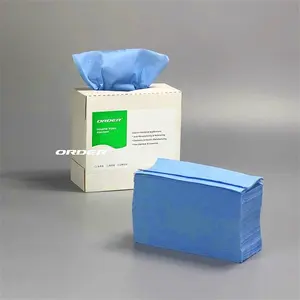 Toallitas de limpieza industrial ligeras, caja extractora, muy absorbente, fabricante de China