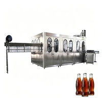 Machine de remplissage, bouchage et scellage d'eau pure 3-en-1 à prix d'usine – Équipement intelligent pour usine d'embouteillage