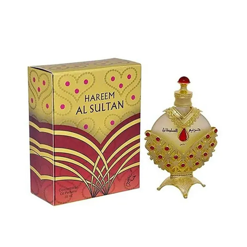 Luxury Metal Bottle Long Lasting Concentrated Perfume Essential Oil Middle East Dubai Arabian Perfume