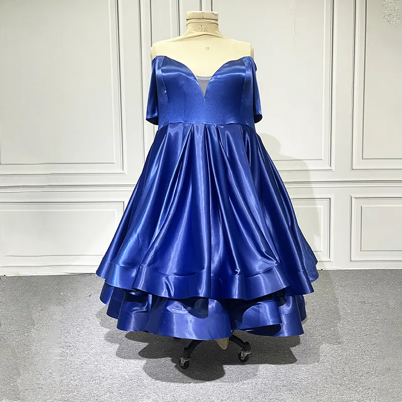 Kdg Cộng Với Kích Thước Màu Xanh Dài Đảng Cho Đám Cưới Váy Đuôi Dresses Gala Áo De Mariage Sirene Sang trọng Vestido Elegante De Noche 2023