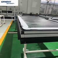 Fenêtre coulissante simple et pratique de haute qualité, très vendue en 2026 - Petites fenêtres coulissantes en alliage d'aluminium