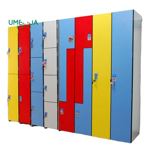 Cerradura Electrónica para Casilleros de Laminado Fenólico Compacto de 4 Compartimentos - Product Image 1