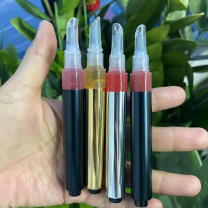 Vente en gros de stylo presse en argent Huile repulpante pour les lèvres à l'<span class=keywords><strong>acide</strong></span> <span class=keywords><strong>hyaluronique</strong></span> imperméable à l'eau de marque privée à la vitamine E - Product Image 5