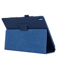 Housse de tablette en cuir PU intégral de style litchi, anti-rayures et stable pour iPad Air 13 pouces M4