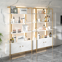Présentoirs de magasin de cosmétiques pour salon de beauté Supports de maquillage Présentoir de bouteille de parfum à lumière LED