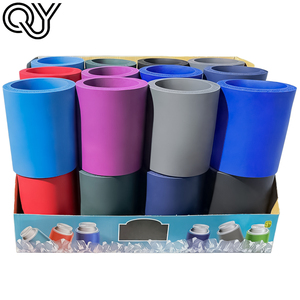 Ống giữ lon bia cách nhiệt, thân thiện với môi trường, có thể tái chế, in chuyển nhiệt, chất liệu xốp <span class=keywords><strong>NBR</strong></span>, dùng làm quà tặng khuyến mãi - Product Image 3