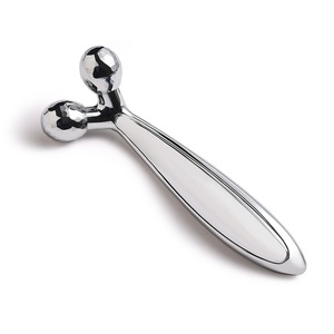 Rodillo Facial de Plata Exquisito en Oferta, Masajeador Corporal para la Cabeza y el Cuerpo - Product Image 6