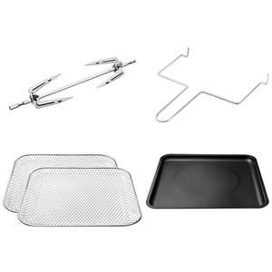 Freidora de Aire Francesa <span class=keywords><strong>Gourmia</strong></span> de 14 Qt, Horno Todo en Uno con Asador, Pantalla Digital, 12 Programas Preestablecidos, Asar, Hornear, Grillar, Deshidratar, Apto para Lavavajillas - Product Image 5