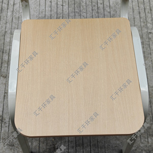 Huiqianhuan Furniture Aluminum Chair With Wooden Seat For <b>Restaurant</b> And Banquet Use Durable Frame Design - Product Image 2