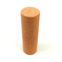 Rouleau de massage en liège écologique haute densité LEECORK avec logo personnalisé, taille 50x150mm, pour soulager les douleurs musculaires du dos et l'utilisation du yoga