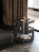 Table basse de luxe moderne de style nordique, durable, avec plateau en verre convertible et rangement, pour salon, meubles de maison