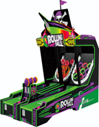 Simulateur de golf à monnayeur avec balles roulantes, machine de divertissement, machine de jeu de bowling, machine à tickets à échanger pour aire de jeux intérieure