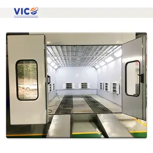 Cabina de pintura para coche eléctrico Vico, sala de pintura en aerosol para carrocería automática, filtro de cabina de pintura automotriz #, salida de fábrica